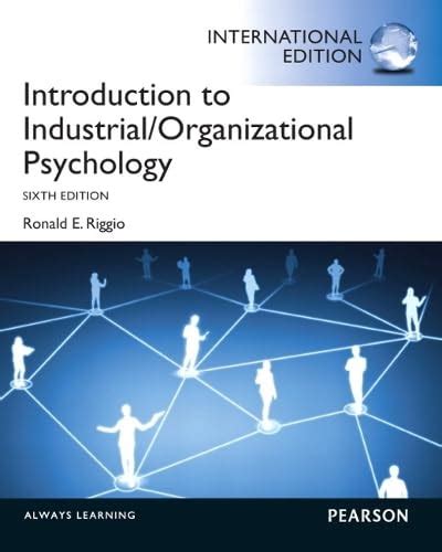 Buy Introduction to Industrial and Organizational Psychology ...