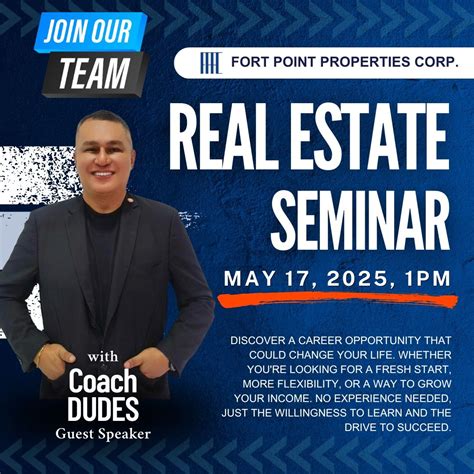 Career in Real Estate Seminar, Cebu City, Philippines, Lapu-lapu City ...