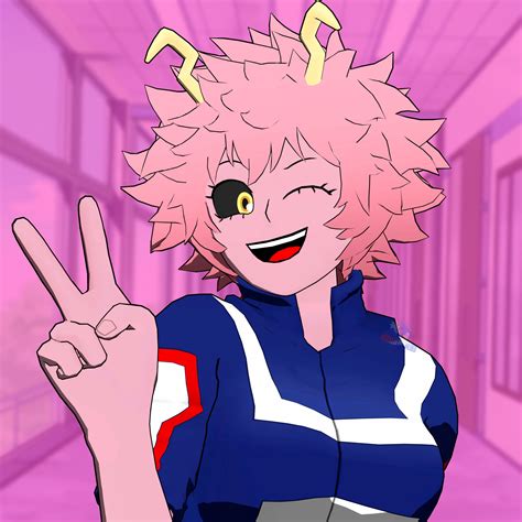 Mina Ashido - My Hero Academia [2] by Hunicrio on DeviantArt