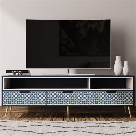 Inlay Media Unit - Geometric Floral