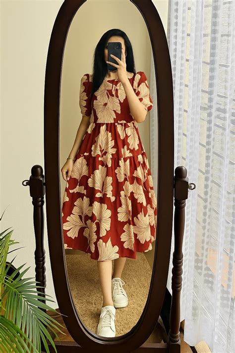 Cotton Midi Puff Sleeves – SERA BLAKE CO.
