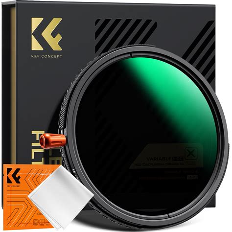 Buy K&F Concept 82mm Black Diffusion Mist Effect 1/4 & Variable ND2-32 ...