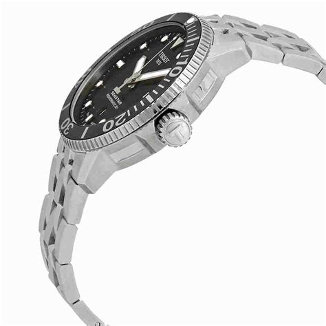 Buy Tissot Seastar 1000 Automatic Black Dial Men's Watch T1204071105100 ...