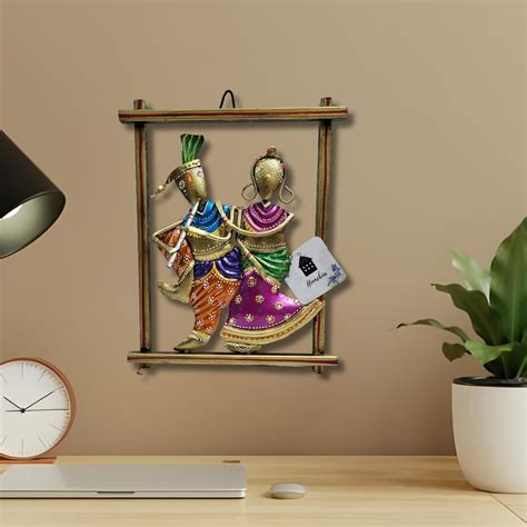 Homebia Metal Made Handcrafted Showpiece Set Rajasthani Handicraft Item ...