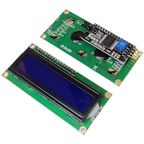 DIYables LCD I2C 16x2 Display Module 2-Pack with Blue India | Ubuy