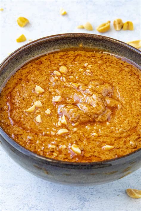 Easy Thai Peanut Sauce - Chili Pepper Madness