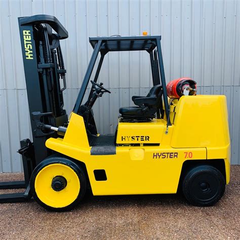 HYSTER S7.0xl USED GAS FORKLIFT (#2858)