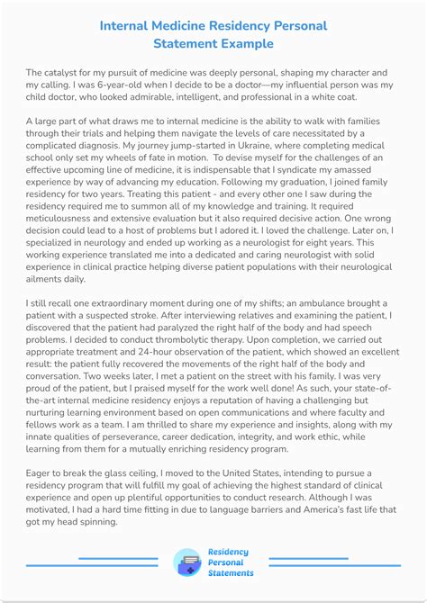 Best Residency Personal Statement Examples to Inspire You