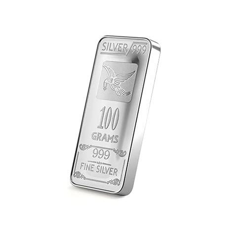 Joyalukkas 100 grams 999 Silver Bar : Amazon.in: Jewellery