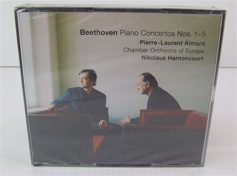 Piano Concertos 1 - 5 by Beethoven / Coe / Aimard / Harnoncourt (CD ...