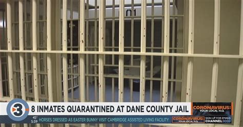 2 inmates test positive, several under quarantine at Dane County Jail ...