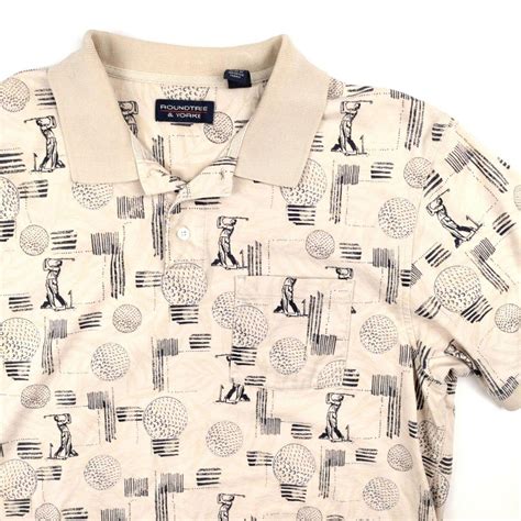 Vintage Golf Polo Shirt Large Golfing Golfer All... - Depop