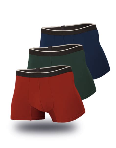Bamboo Short Trunks 3 Pack