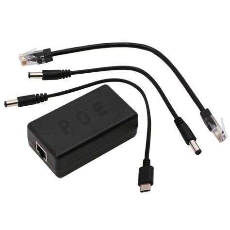 Auvipal Gigabit Poe Splitter For Nvidia Jetson Nano Raspberry Pi ...