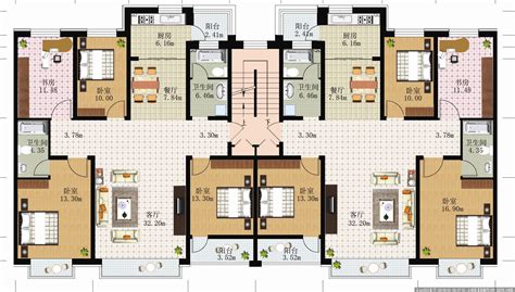 400平米平层房子户型图,400平米房子户型图,400平米二层户型图_大山谷图库