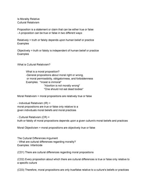 Morality Is Relative 的图像结果