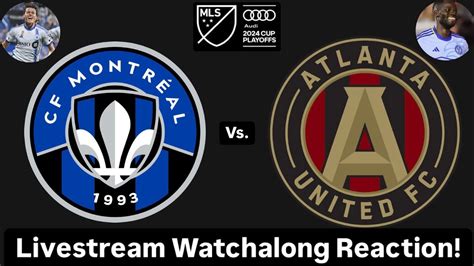 CF Montréal Vs. Atlanta United FC 2024 MLS Cup Playoffs East Wildcard ...