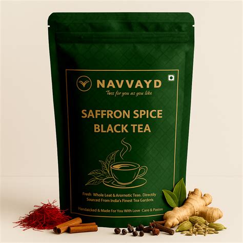 Saffron Spice Black Tea