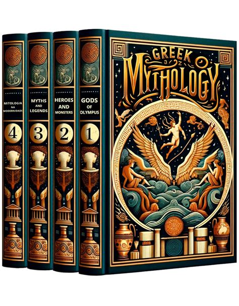 Amazon.co.jp: Greek Mythology Library: 4 Books: A Journey Through Greek ...