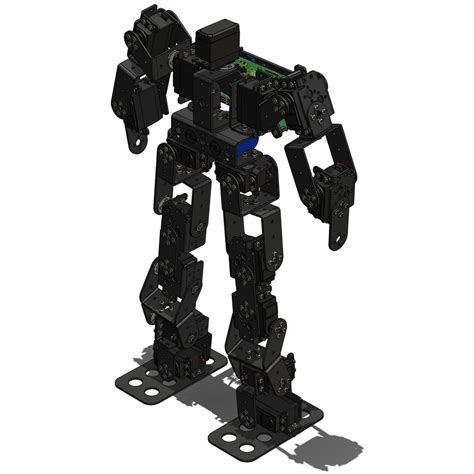 SunRobotics 17DOF Biped Humanoid Robot Chassis DIY Kit (Unassembled ...