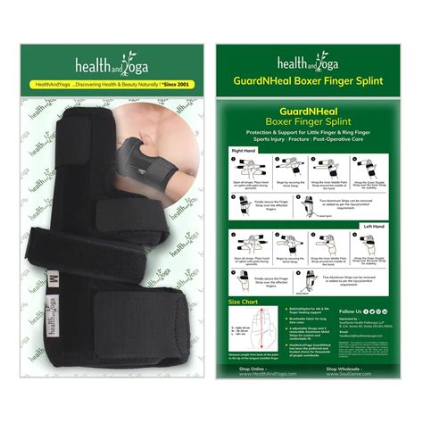 Buy AndYoga™ GuardNHeal Ulnar Gutter Boxer Splint – Must Use for Pinky ...
