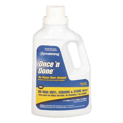 Once And Done Floor Cleaner
