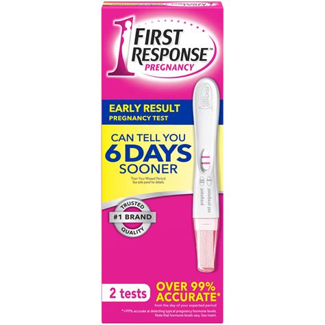 First Response Early Result Pregnancy Test, 2 Pack (Packaging & Test ...