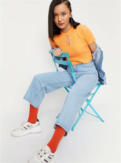 Buy Women Ribbed Cut-Out Crop Top Online at just Rs. 499.0 ...