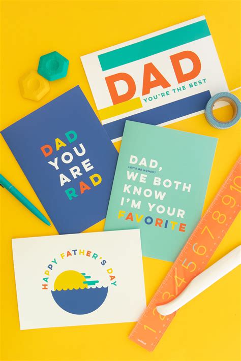 Free Fathers Day Printable Cards - Printable Calendars AT A GLANCE