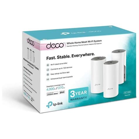 TP-Link Deco E4 Whole Home Mesh Wi-Fi System – Divnda eStore