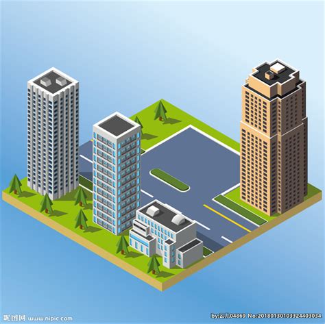 现代城市规划3dmax 模型下载-光辉城市
