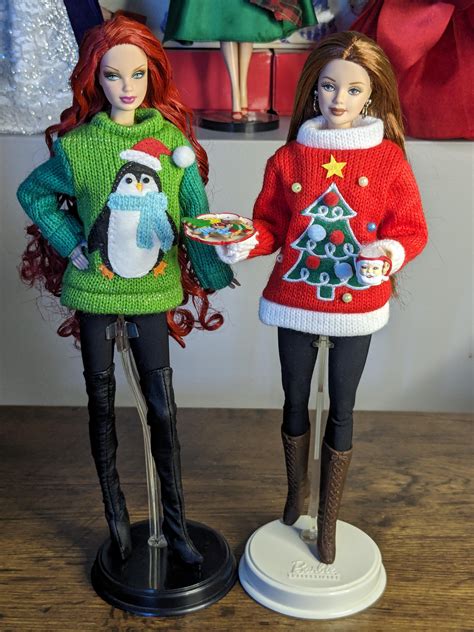 It's a Barbie ugly sweater party! : r/Barbie