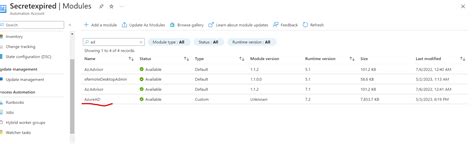 Azure Runbook Managed Identity PowerShell 的图像结果