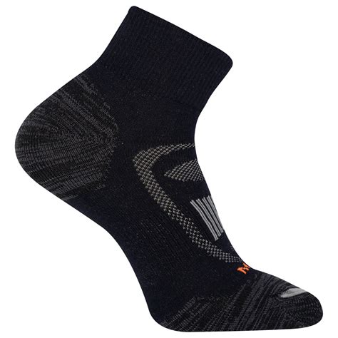 Merrell Men's Zoned Hiking Quarter Walking Sock | Sports Direct