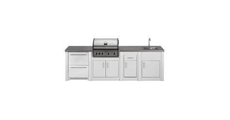 Grandpro Letna kuhinja 295 ALU Series - Bela + Pro Elite [SWPE3SFDD1]