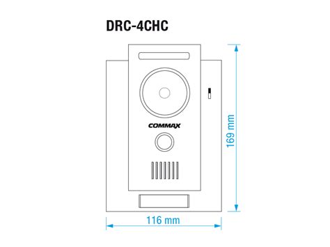 Pozivni tablo Commax DRC-4CHC | POZIVNI TABLOI