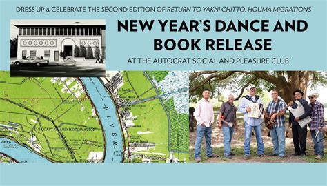 New Years Book Release and Dance , Autocrat Social & Pleasure Club - N ...