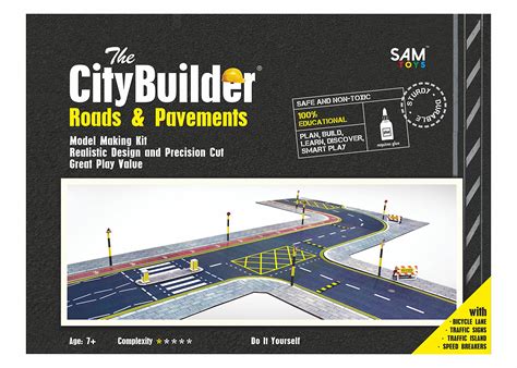 Roads And Pavements Cardboard Model Layout Kit O Scale Model ...