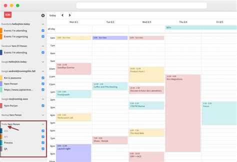 Calendar Trello Integration