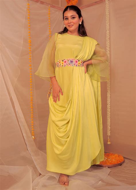 Rang Bahar Drape - Dress – shopmeher