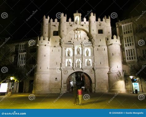 St mary gate editorial image. Image of cultural, castilla - 32646830