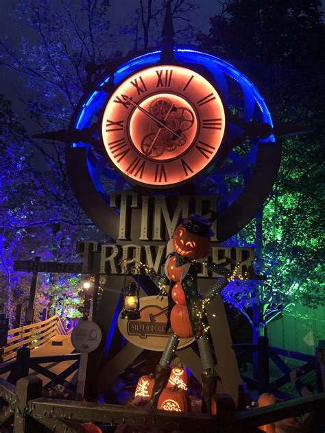 [Time Traveler, SDC] This ride has a beautiful entrance : r/rollercoasters