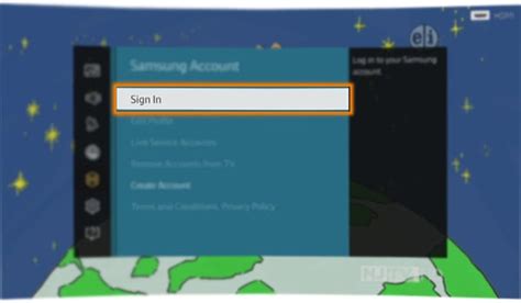 How to sign into Samsung account in Samsung SUHD 4K Curved Smart TV ...