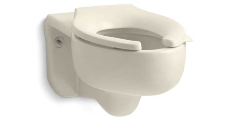 Kohler K-4450-C-47 Water-Guard Wall Hung Top Spud Toilet from the ...