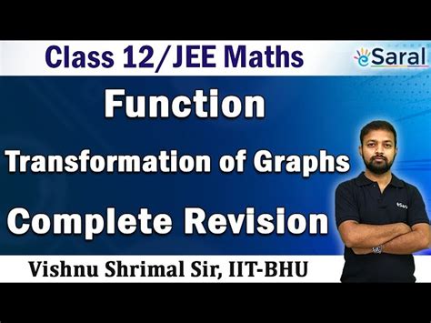 Functions | Transformations of Graph | Maths Revision Series | Class 12 ...