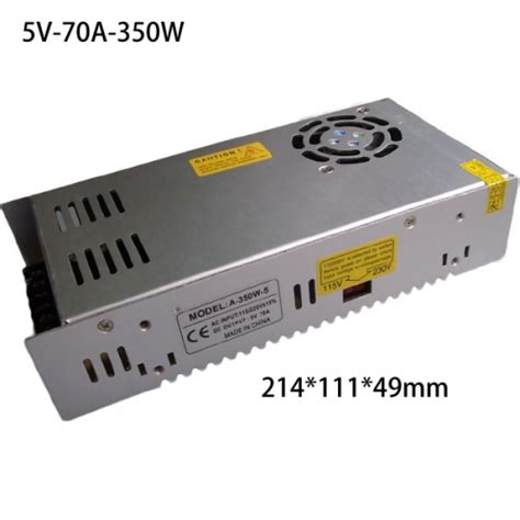 DC5V LED Power Supply 10W 25W 60W 100W 200W Lighting Transformers ...