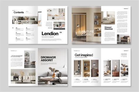 Interior Design Magazine Template - BrandPacks
