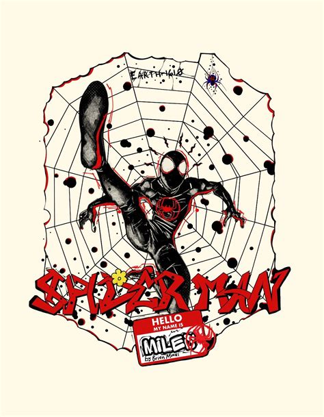 Spiderman Design for Tshirt