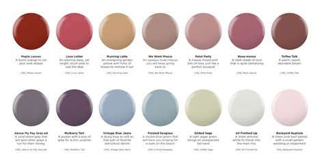 Image result for CND Color Chart