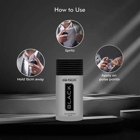 BLACK | Musky & Spicy Unisex Fragrance - 50 ml – John Phillips Perfumes